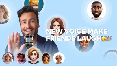 تصاویر AI Voice Changer and Generator