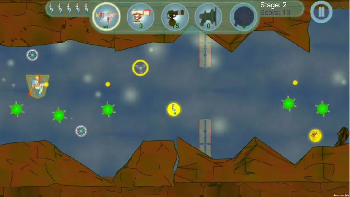 Tangkapan layar Galaxy Scout