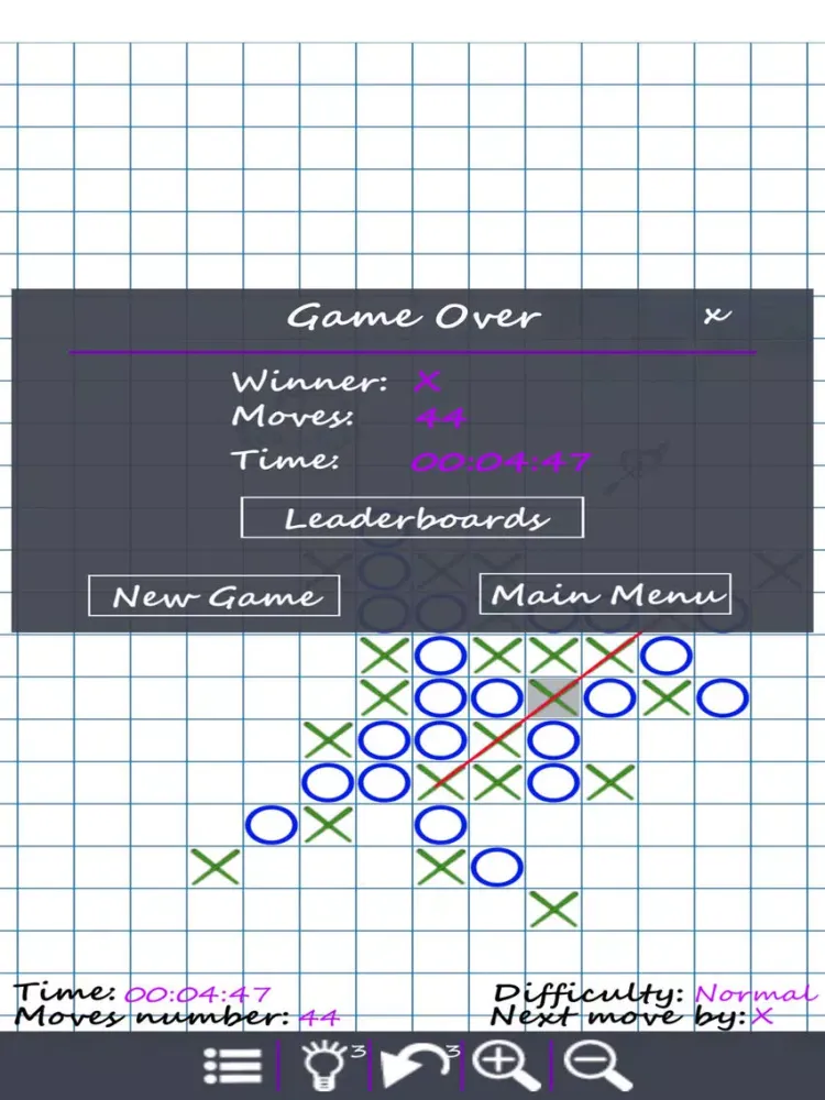 Ảnh chụp màn hình của Gomoku Back to School iPad 