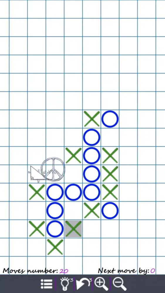 Ảnh chụp màn hình của Gomoku Back to School