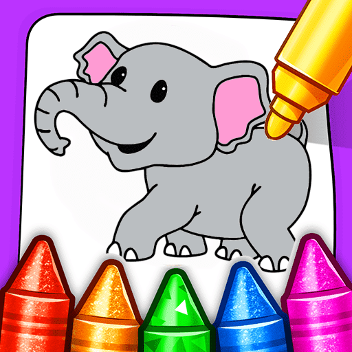 Little Elephant Coloring