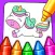 Little Unicorn Coloring Pages