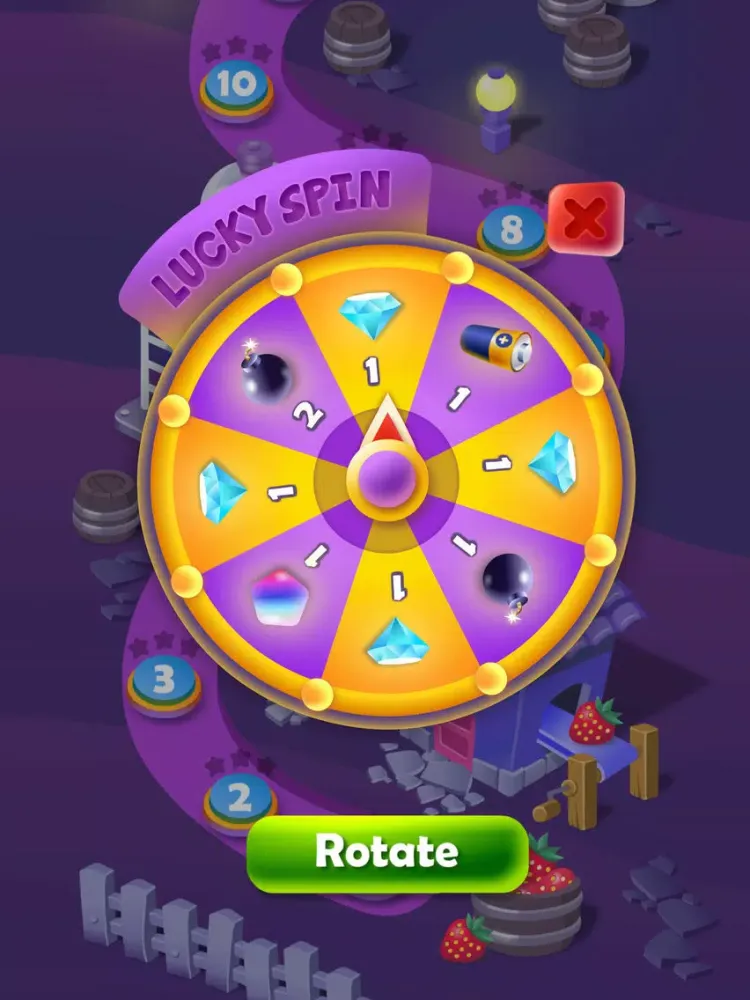 Zrzuty ekranu Jolly Swipe - Jelly Monster Match Puzzle Game iPad 