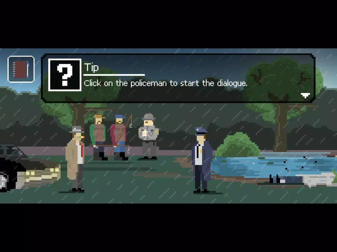 Capturas de tela do Detective Time iPad 
