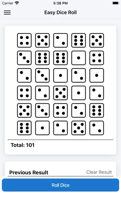 Easy Dice Roll 스크린샷