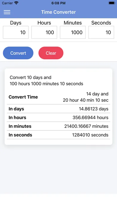 Ảnh chụp màn hình của Time Duration/Add Calculator