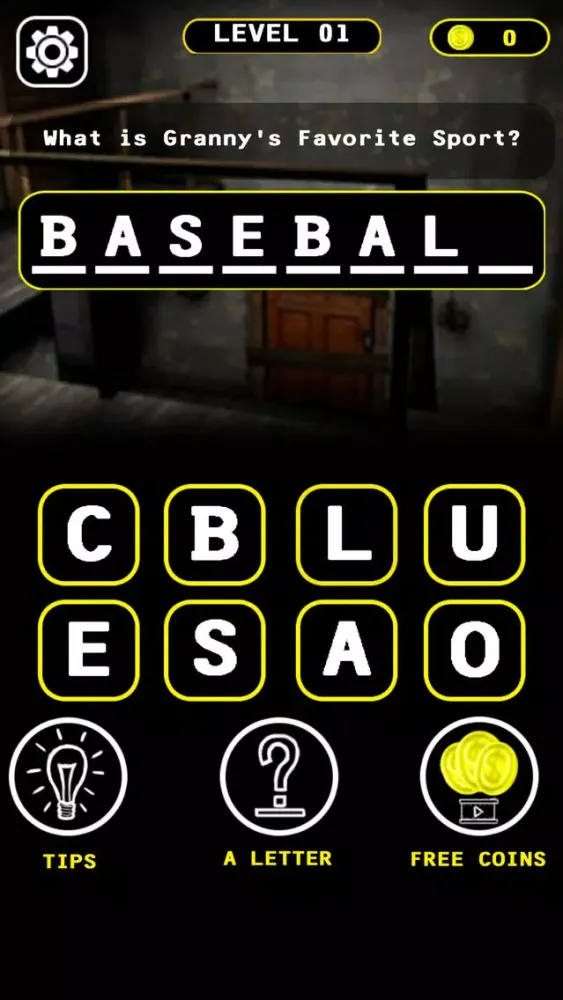 Capturas de tela do Granny Quiz