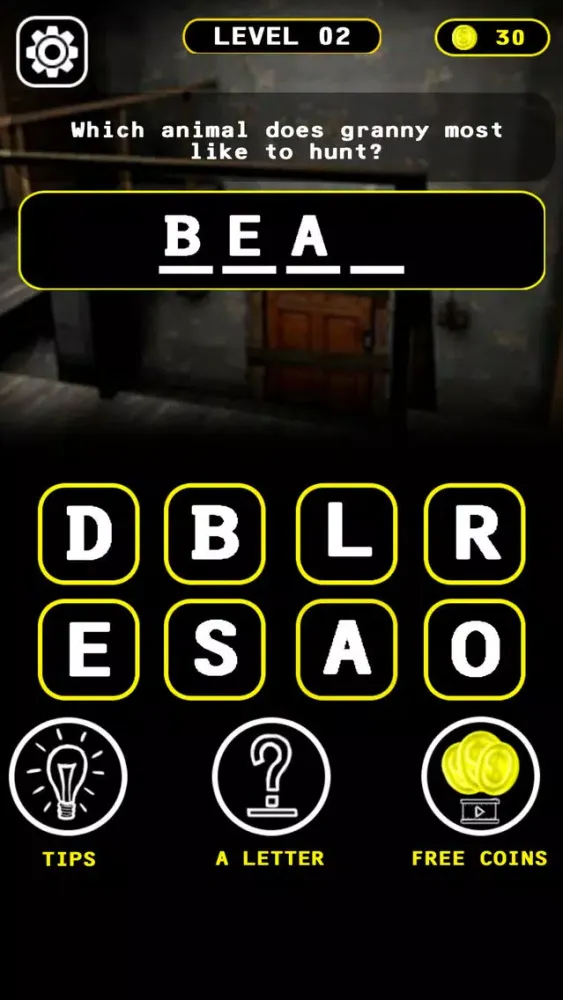 Capturas de tela do Granny Quiz