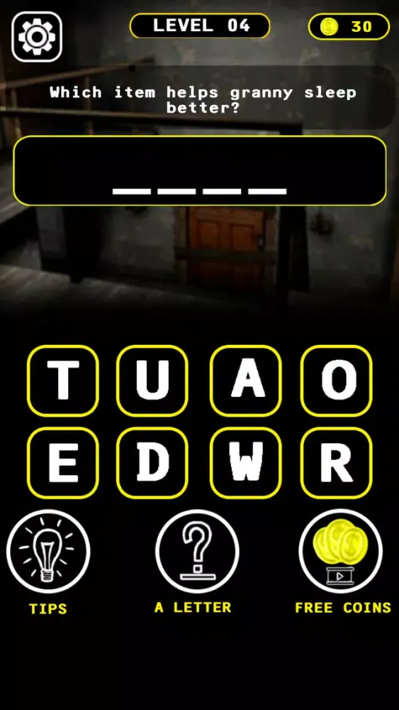 Capturas de tela do Granny Quiz