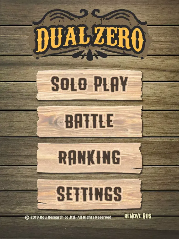Tangkapan skrin DualZero iPad 