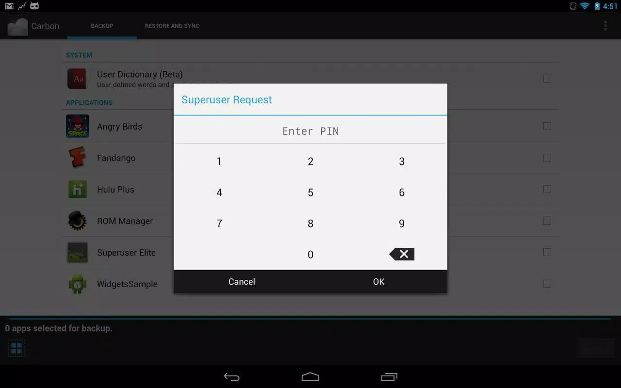 Superuser Screenshots