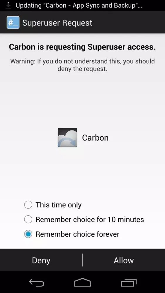Superuser Screenshots