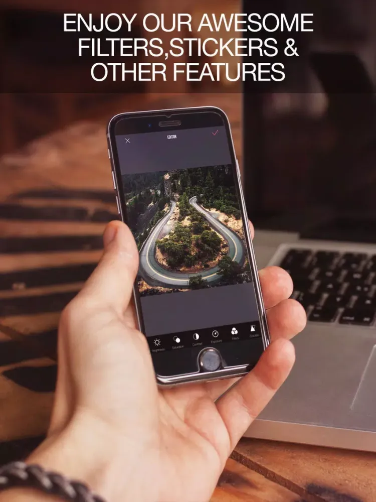 CamCam+ - Create Amazing Photos with Filters and Effects iPad  スクリーンショット