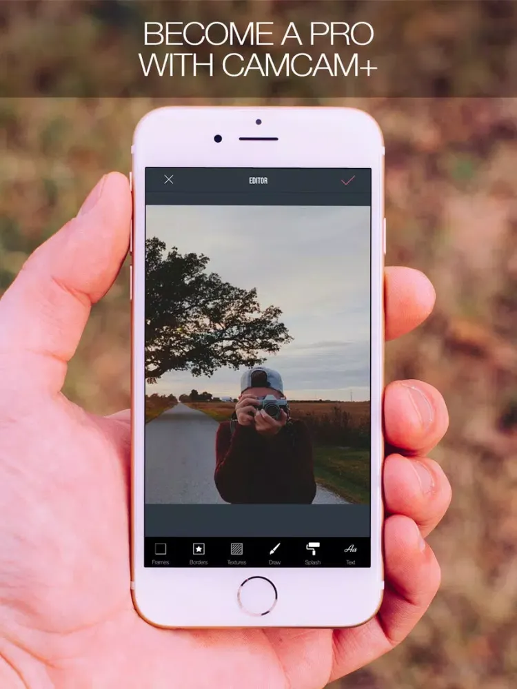 CamCam+ - Create Amazing Photos with Filters and Effects iPad  スクリーンショット