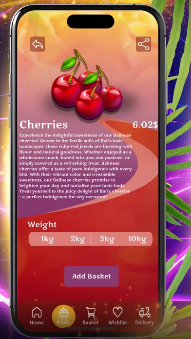 ภาพหน้าจอของ Fruits from Tropics