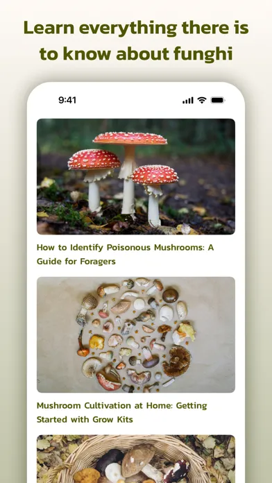 Mushroom Identifier - स्क्रीनशॉट