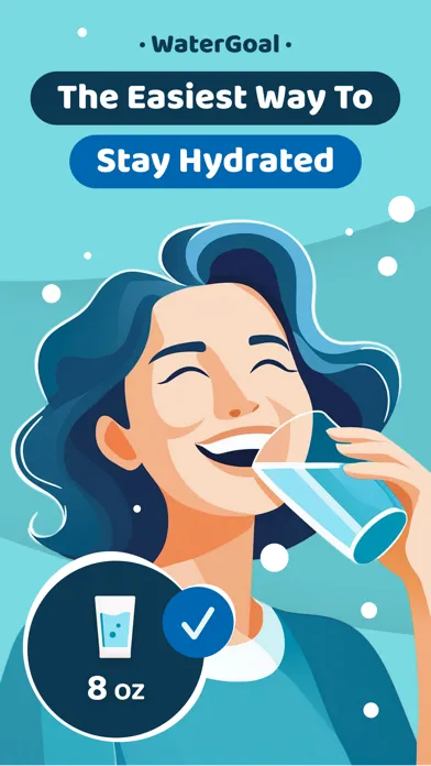 Screenshot di WaterGoal: Water Tracker