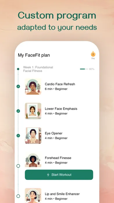 Face Yoga . Screenshots