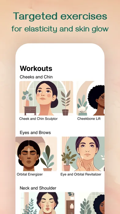 Face Yoga . Screenshots