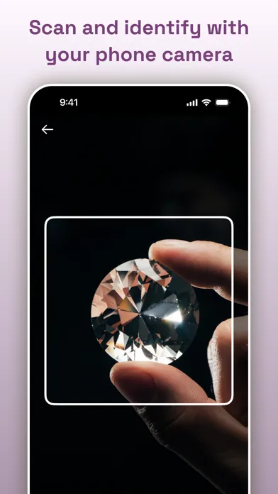 ภาพหน้าจอของ Rock Identifier - Crystal, Gem