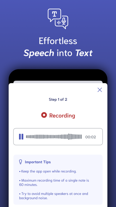 صور VoiceNotes: speech to text
