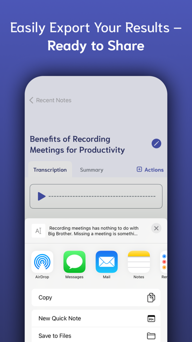 صور VoiceNotes: speech to text