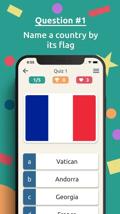 Europe Quiz: Flags & Capitals Ekran Görüntüleri