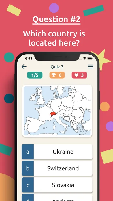 Europe Quiz: Flags & Capitals Ekran Görüntüleri