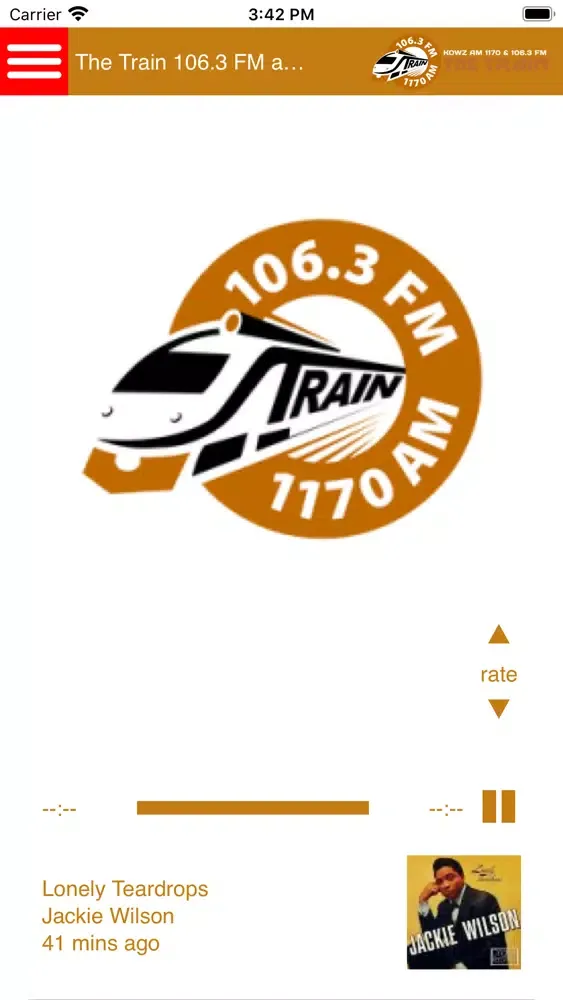 Capturas de pantalla de The Train 106.3 FM