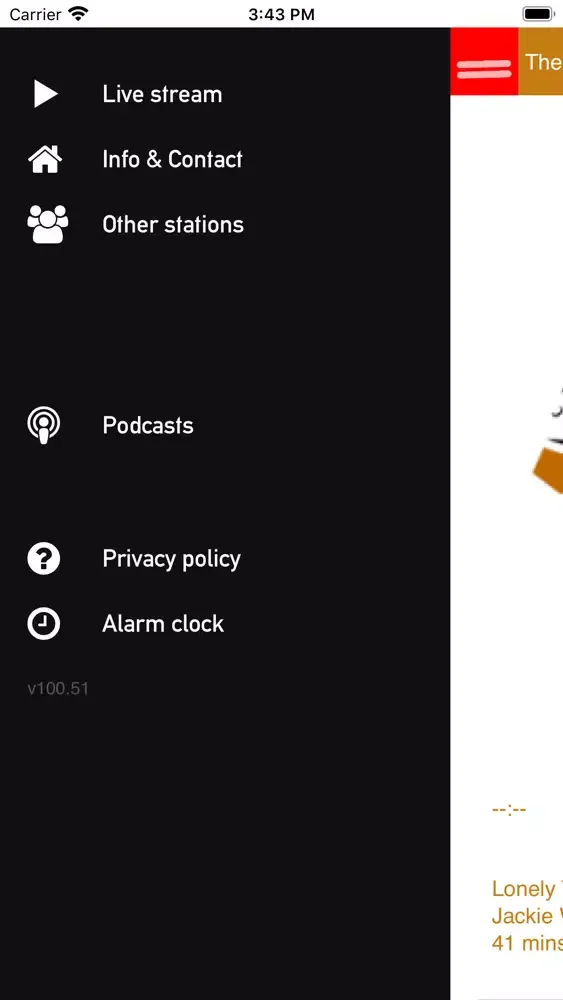 Capturas de pantalla de The Train 106.3 FM