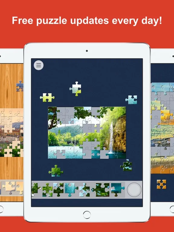 ภาพหน้าจอของ Jigsaw Puzzle Studio : Free Puzzles Every Day! iPad 