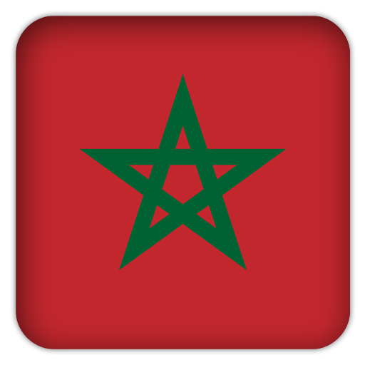 Selfie with Morocco flag Selfie with Morocco flag