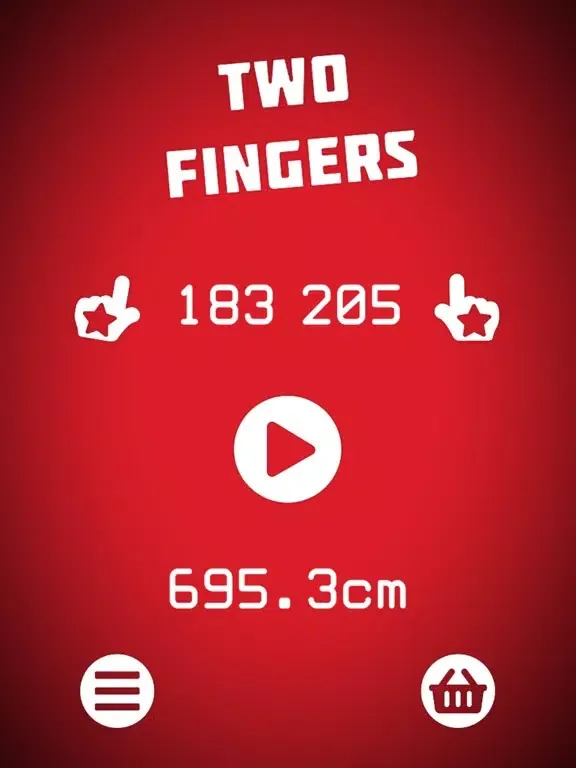 Capturas de pantalla de Two Fingers: Follow The Lines iPad 