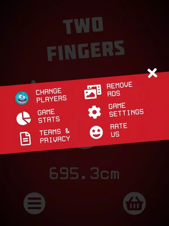 Capturas de pantalla de Two Fingers: Follow The Lines iPad 