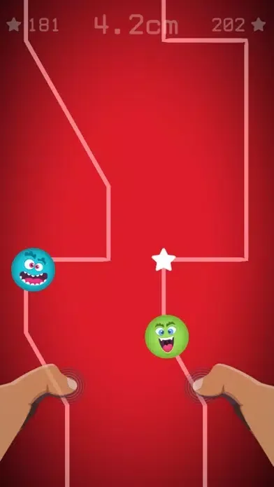 Capturas de pantalla de Two Fingers: Follow The Lines