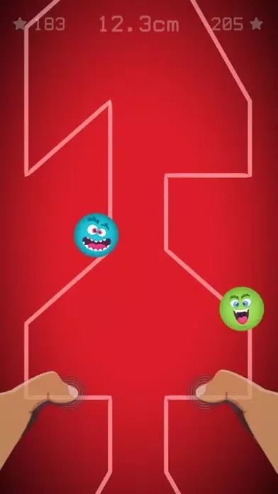 Capturas de pantalla de Two Fingers: Follow The Lines