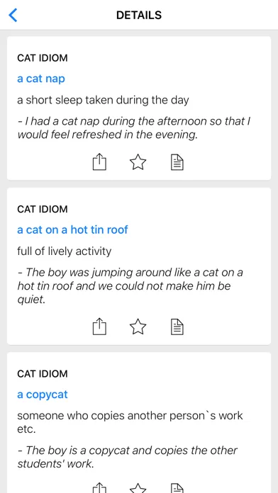Animal & Clothing idioms স্ক্রিনশট