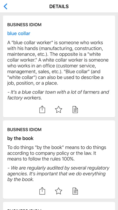Business & Time idioms स्क्रीनशॉट