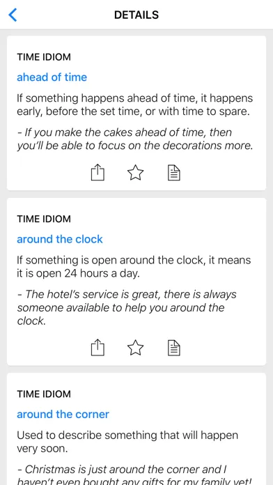 Business & Time idioms स्क्रीनशॉट