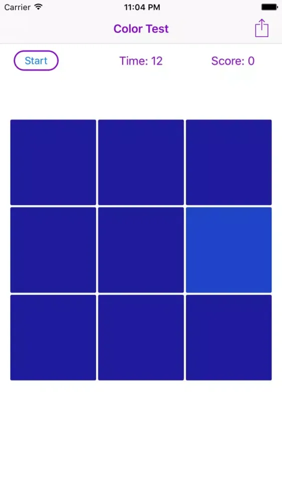 Color test - Test your eyes - color game Screenshots