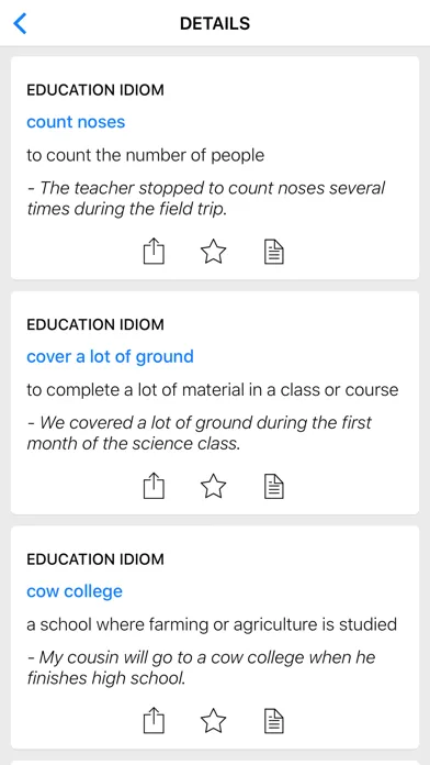 Education & Medical idioms Screenshots