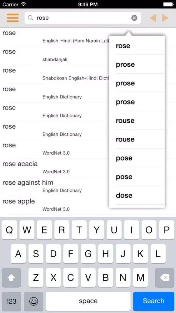 English Hindi Dictionary ( Simple and Effective ) Ekran Görüntüleri