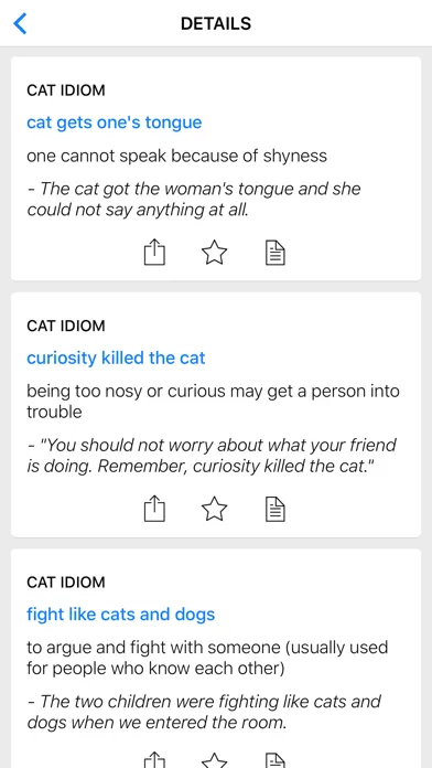 Eyes & Animal idioms 스크린샷