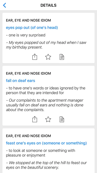 Eyes & Animal idioms 스크린샷