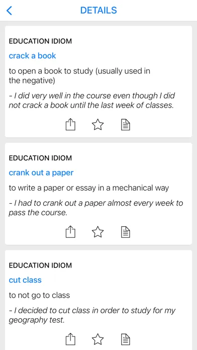 Education & Negotiation idioms應用截圖