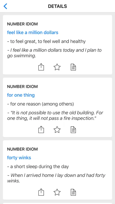 Number & Food idioms স্ক্রিনশট