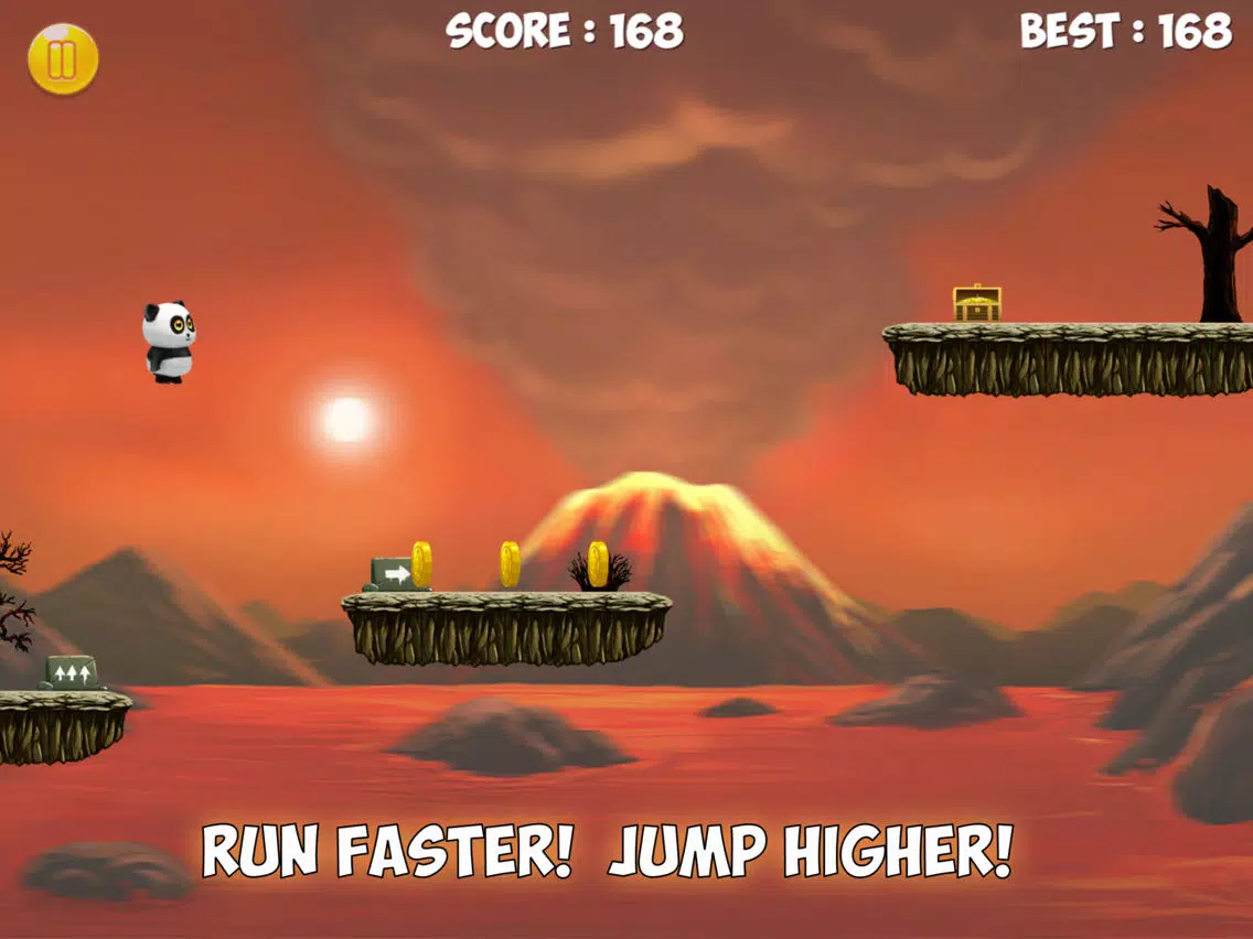 تصاویر Panda Baby Pop: Endless Runner iPad 