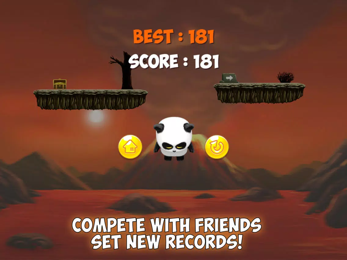 تصاویر Panda Baby Pop: Endless Runner iPad 
