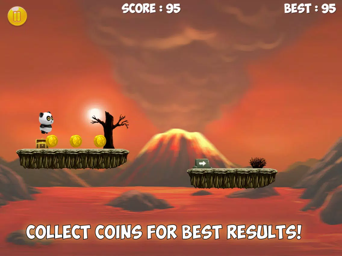 تصاویر Panda Baby Pop: Endless Runner iPad 