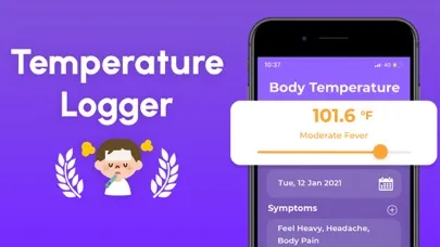 Body Temperature App 스크린샷